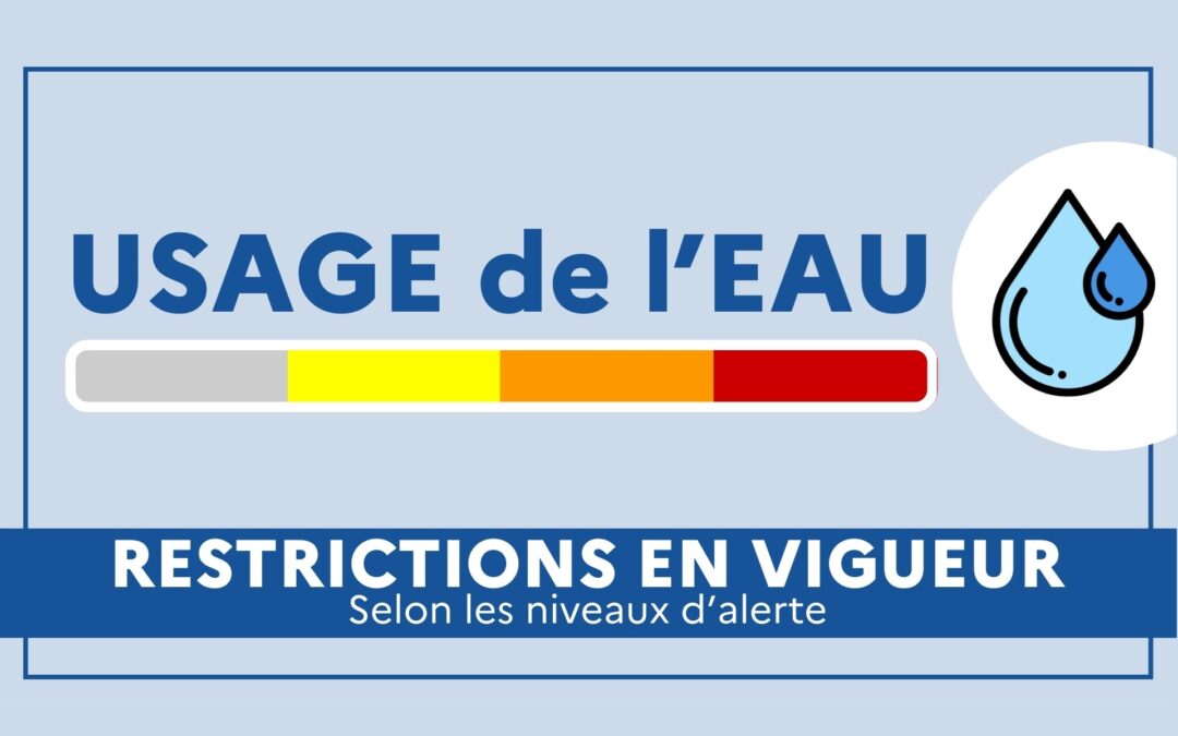 Restrictions d’usage de l’eau dans le département de la Marne