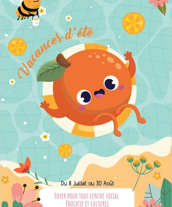 Accueil de Loisirs, plaquette des vacances d’été