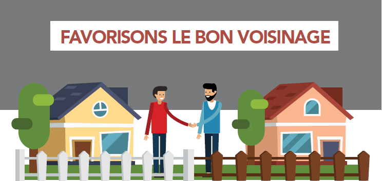 Rappel des règles de bon voisinage