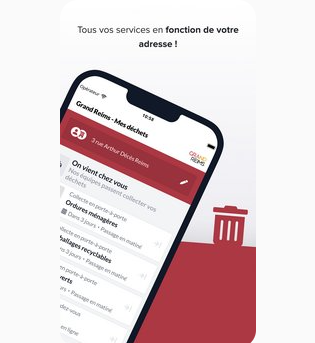 Nouvelle application : Grand Reims – Mes déchets