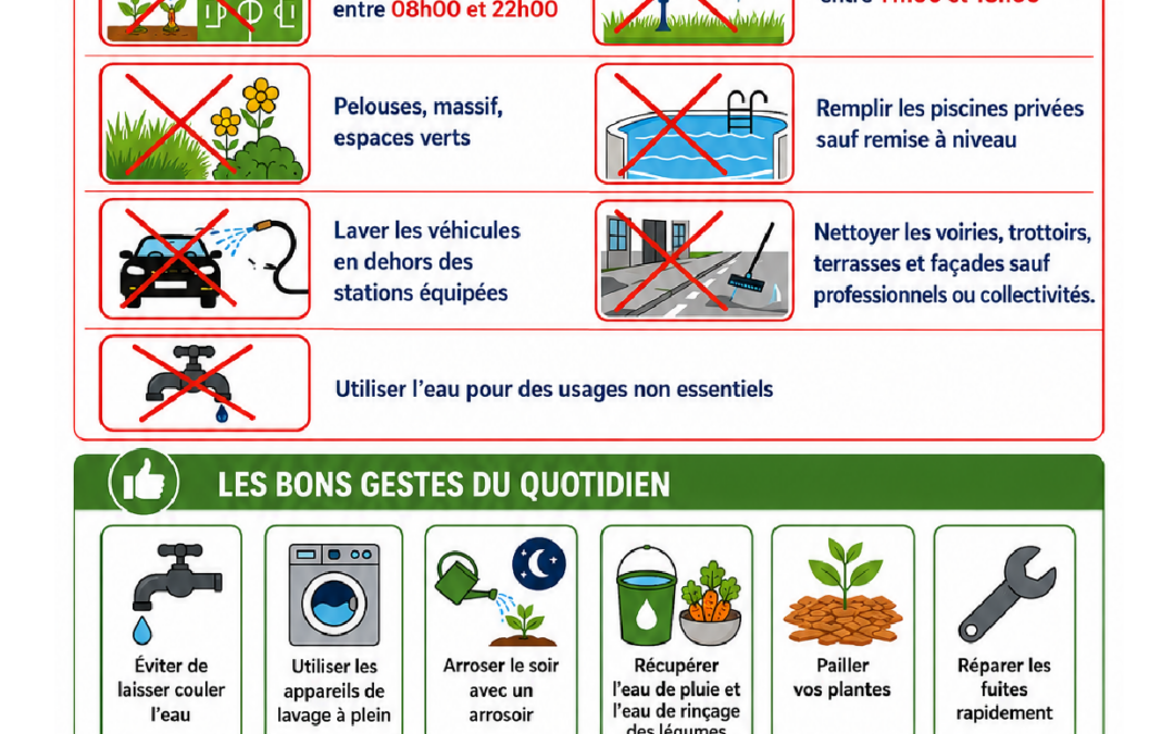[MAJ 21/08/2026]Alerte sècheresse renforcée
